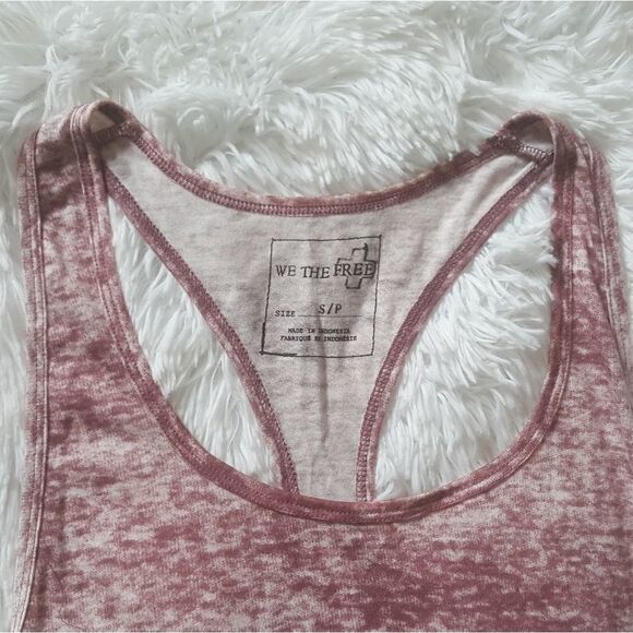 Free People We the Free Racer Back Top Size Small - Picture 4 of 4